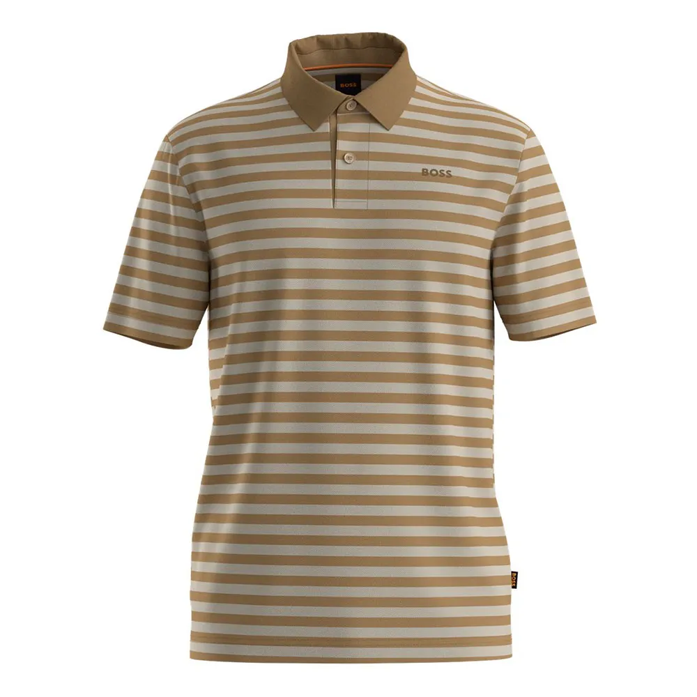 Поло с коротким рукавом BOSS Palesstrip10256935, бежевый
Поло с коротким рукавом BOSS Palesstrip10256935, бежевый