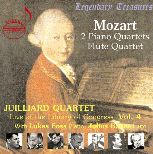CD диск Mozart / Juilliard String Quartet: Live at the Library of Congress 4
CD диск Mozart / Juilliard String Quartet: Live at the Library of Congress 4