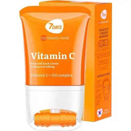 Крем для лица, шеи и декольте «Сияние и лифтинг» с витамином С 80 мл 7 Days
Крем для лица, шеи и декольте «Сияние и лифтинг» с витамином С 80 мл 7 Days