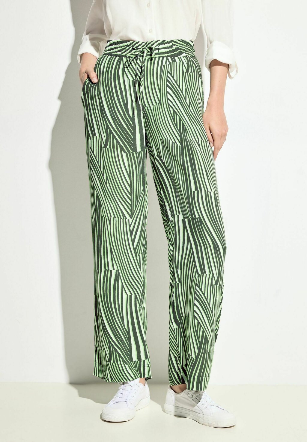 Брюки WIDE LEG Cecil, зеленый
Брюки WIDE LEG Cecil, зеленый