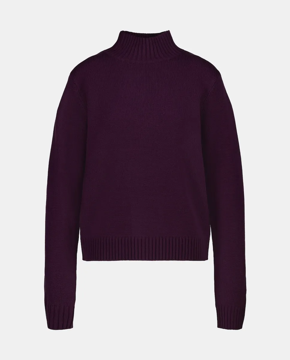 Женский однотонный свитер с высоким воротником Easy Wear, фиолетовый
Женский однотонный свитер с высоким воротником Easy Wear, фиолетовый