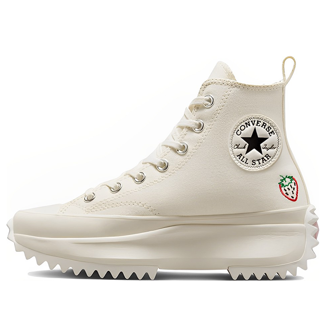Кроссовки Converse Run Star Hike Platform High 'Embroidered Fruits & Florals', белый 
Кроссовки Converse Run Star Hike Platform High 'Embroidered Fruits & Florals', белый