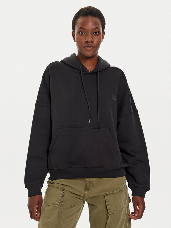 Толстовка свободного кроя Alpha Industries, черный 
Толстовка свободного кроя Alpha Industries, черный