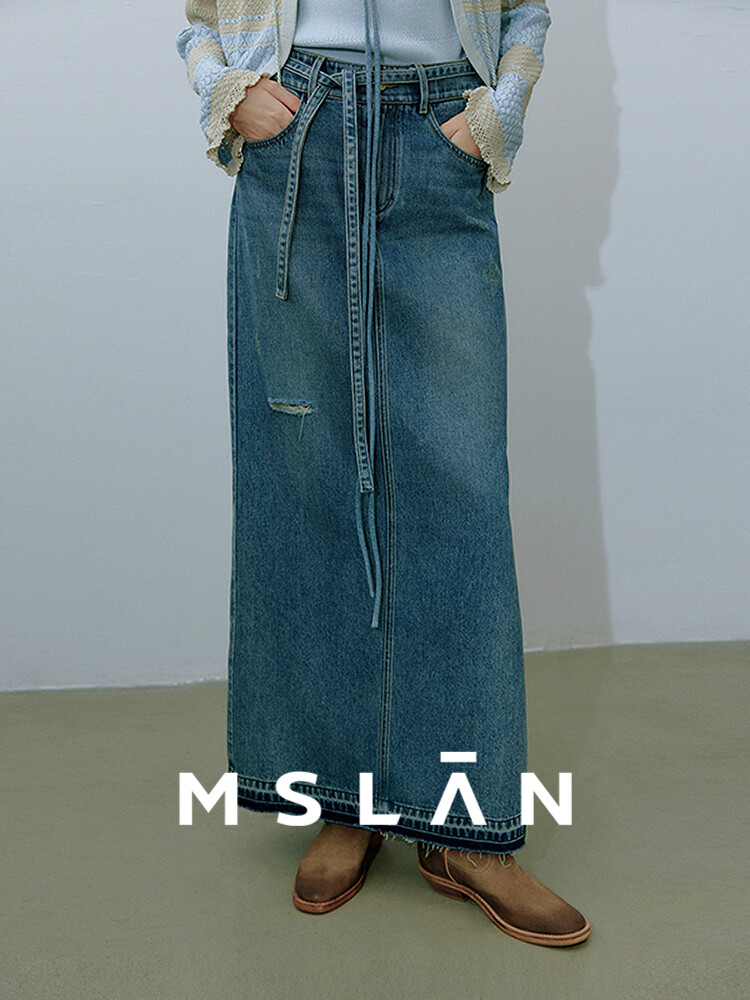 Юбка джинсовая Mslan с ремнями, синий
Юбка джинсовая Mslan с ремнями, синий