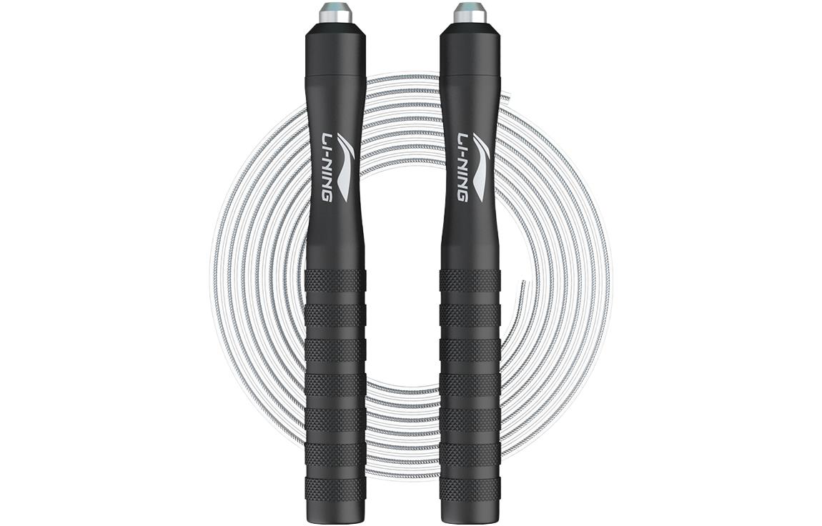 LINING Sports & Fitness Non Countable Jump Ropes Adults PVC+Steel Wire Rope, Plastic Controller Black Silver
LINING Sports & Fitness Non Countable Jump Ropes Adults PVC+Steel Wire Rope, Plastic Controller Black Silver