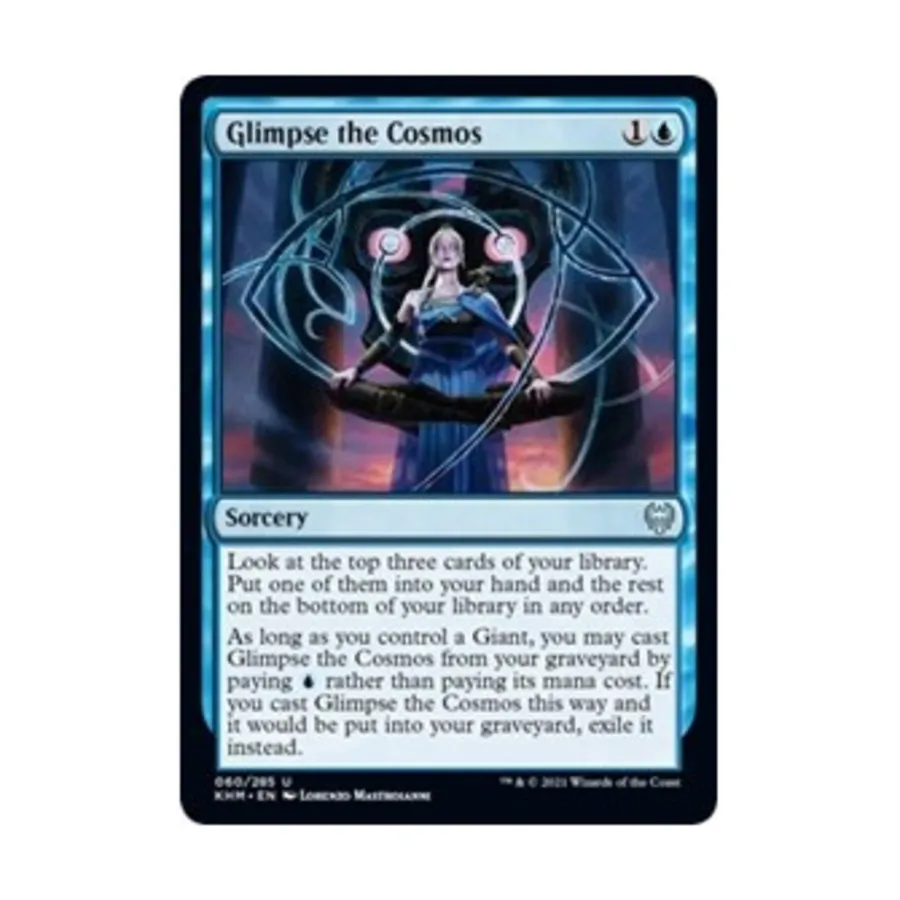 CCG Взгляните на космос (U), MTG - Kaldheim
CCG Взгляните на космос (U), MTG - Kaldheim