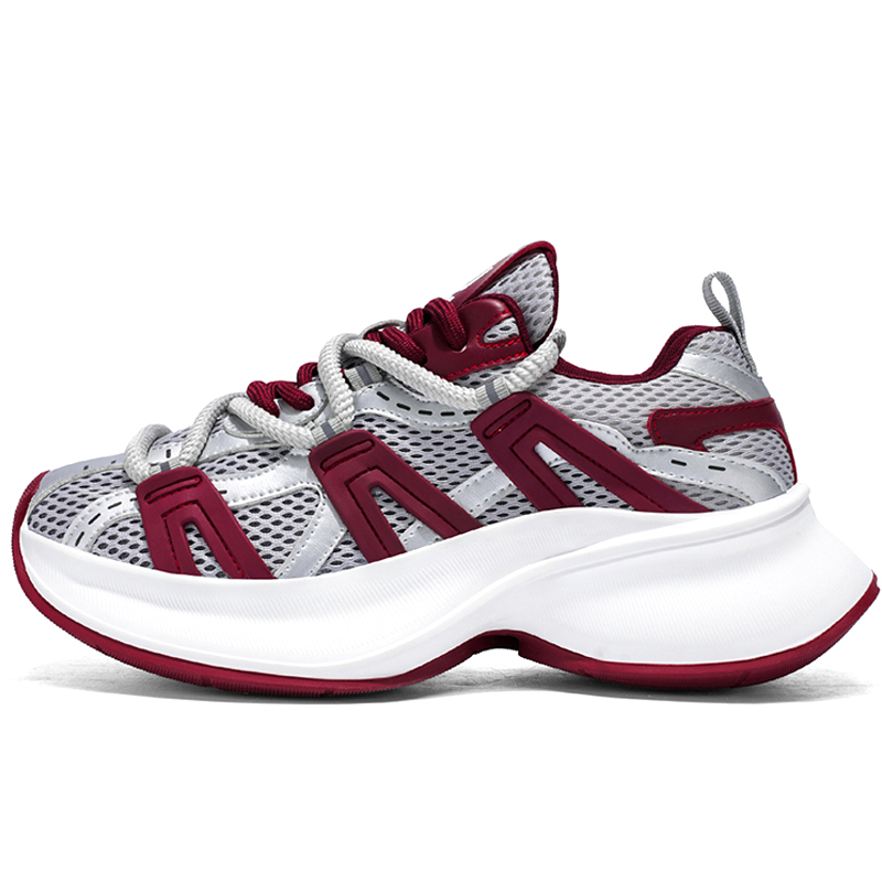 Meiretu Стойкие к истиранию, дышащие, легкие массивные низкие кроссовки мужские - серый красный, цвет Gray Red
Meiretu Стойкие к истиранию, дышащие, легкие массивные низкие кроссовки мужские - серый красный, цвет Gray Red