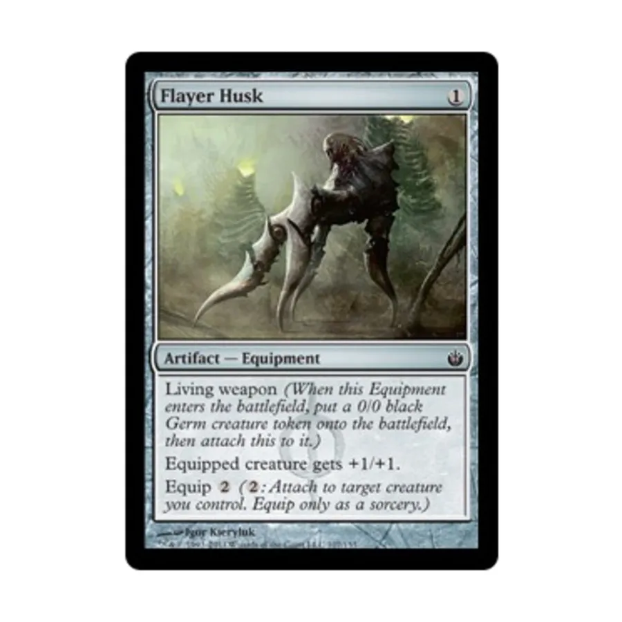 CCG Шелуха свежевателя (клавиша C), MTG - Mirrodin Besieged
CCG Шелуха свежевателя (клавиша C), MTG - Mirrodin Besieged