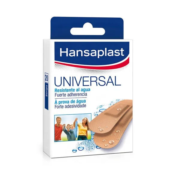 Водонепроницаемые полоски с сильной адгезией Universal Hansaplast, 20 UD
Водонепроницаемые полоски с сильной адгезией Universal Hansaplast, 20 UD