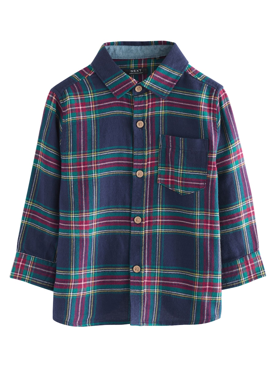 Рубашка на пуговицах классического кроя Next, темно-синий
Рубашка на пуговицах классического кроя Next, темно-синий