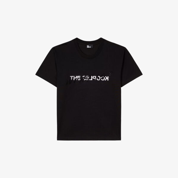 Хлопковая футболка с текстовым принтом и логотипом The Kooples, черный
Хлопковая футболка с текстовым принтом и логотипом The Kooples, черный