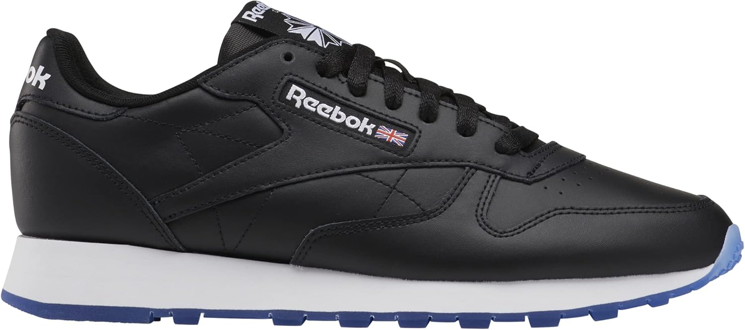 Мужские винтажные кроссовки Reebok Classic Leather 1983, белый/черный/синий
Мужские винтажные кроссовки Reebok Classic Leather 1983, белый/черный/синий