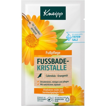 Кристаллы для ванн для ног 40 г Kneipp 
Кристаллы для ванн для ног 40 г Kneipp