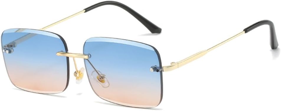 Ретро-солнцезащитные очки без оправы для женщин, солнцезащитные очки с градиентным переходом цвета, модные солнцезащитные очки с металлическими линзами TVTBBVV, Tf2621-c6
Ретро-солнцезащитные очки без оправы для женщин, солнцезащитные очки с градиентным переходом цвета, модные солнцезащитные очки с металлическими линзами TVTBBVV, Tf2621-c6