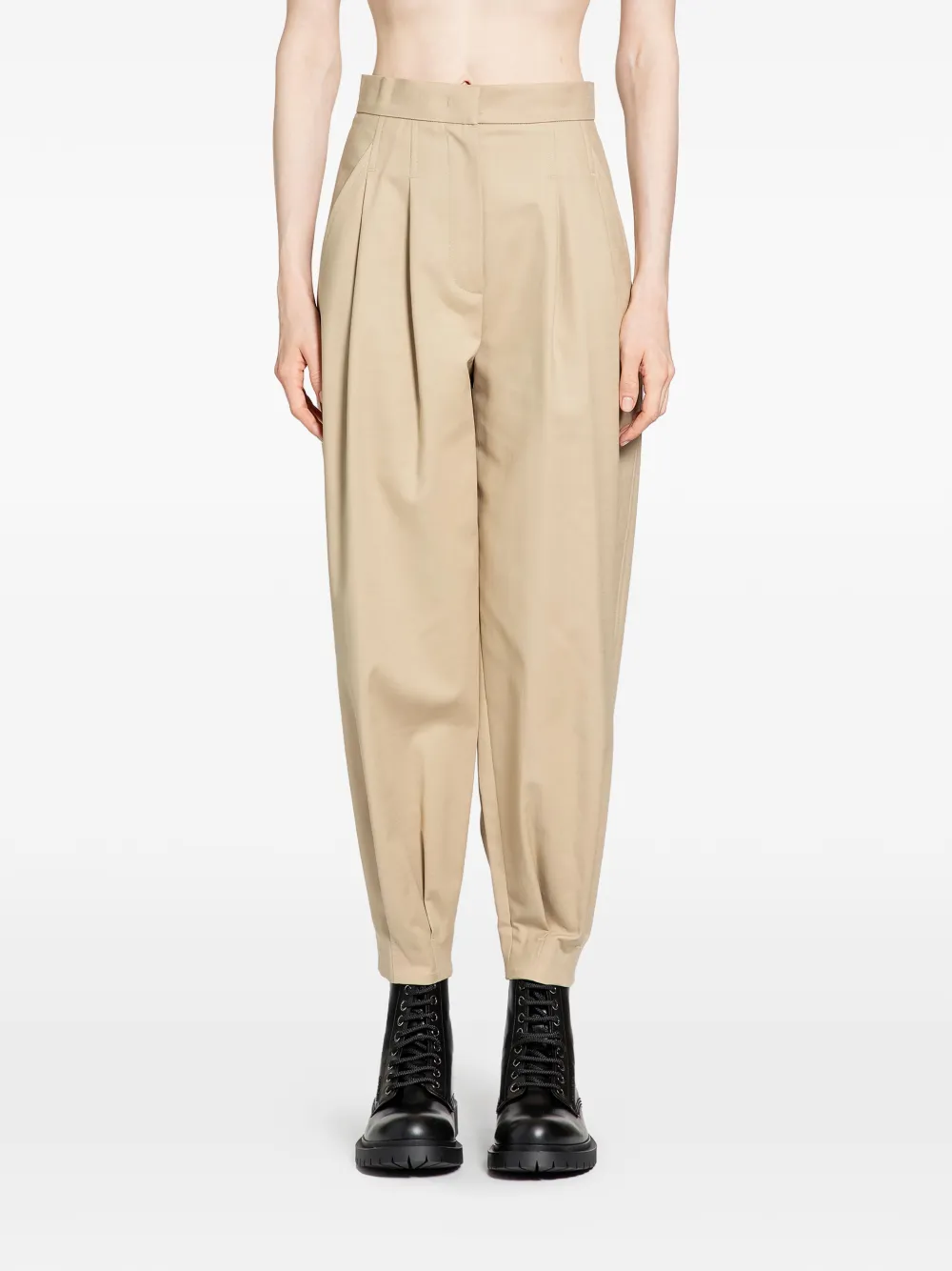 Плиссированные брюки Max Mara, бежевый
Плиссированные брюки Max Mara, бежевый
