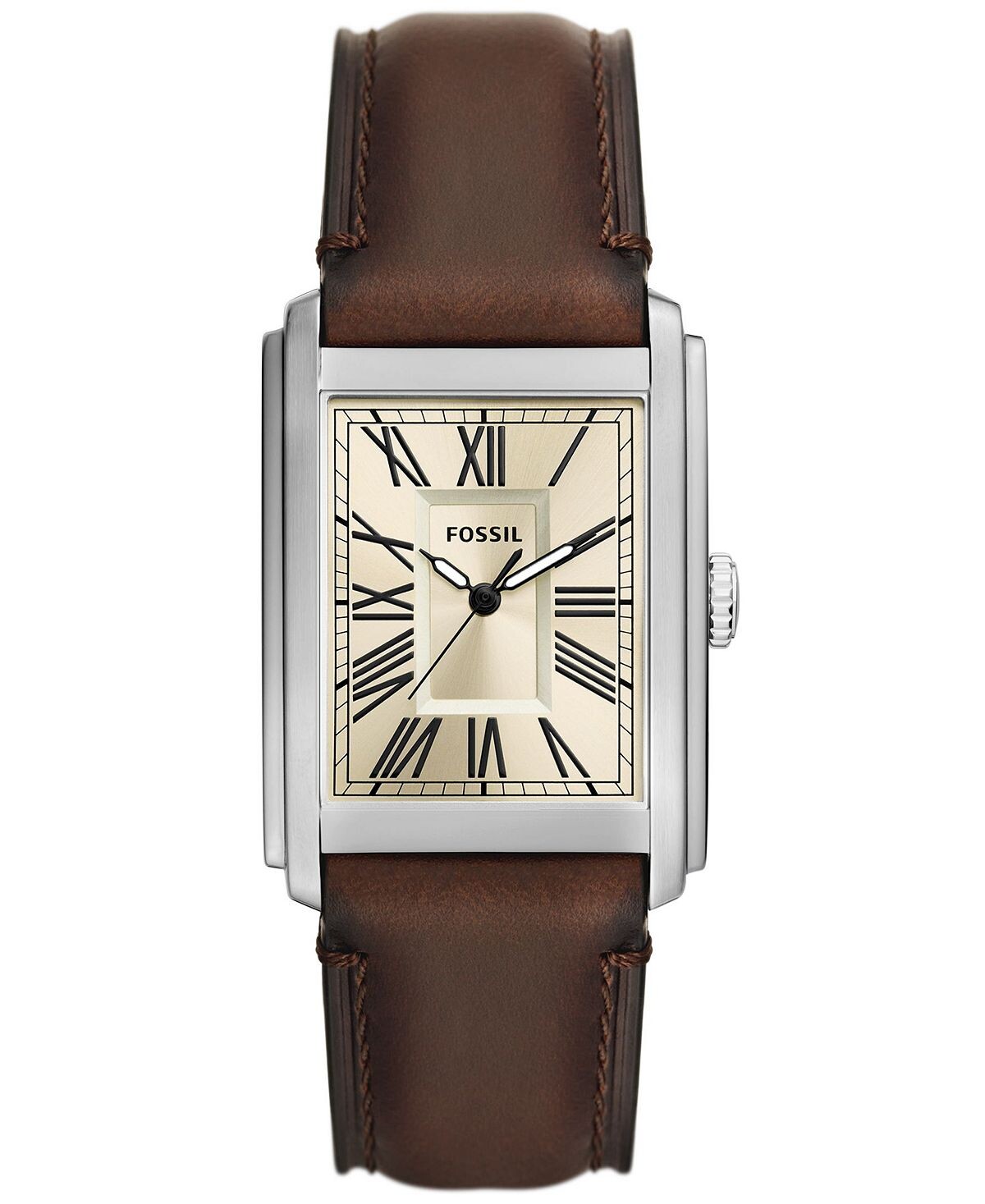 Мужские коричневые кожаные часы Carraway с тремя стрелками, 30 мм Fossil
Мужские коричневые кожаные часы Carraway с тремя стрелками, 30 мм Fossil