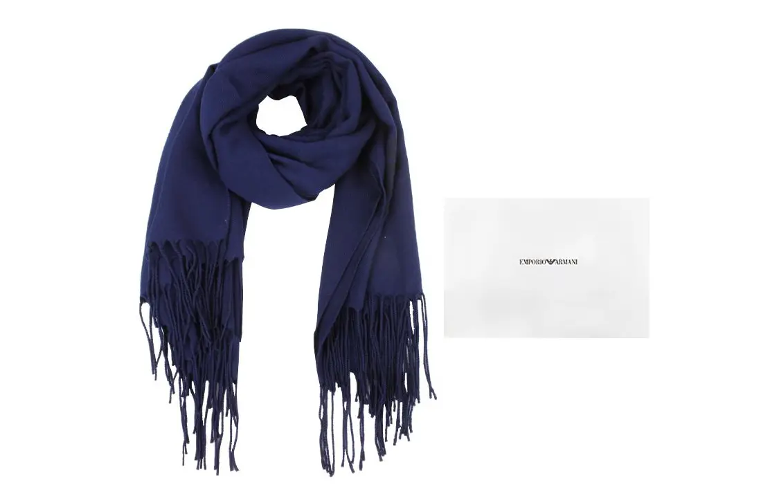 EMPORIO ARMANI Детализированный шарф с бахромой Logo, Original Envelope
EMPORIO ARMANI Детализированный шарф с бахромой Logo, Original Envelope