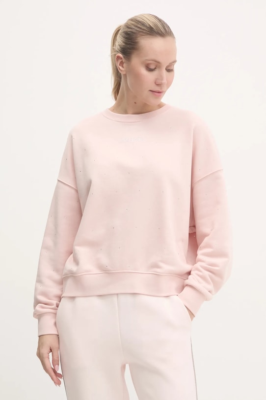 Толстовка с камнями Rhinestones Guess, розовый
Толстовка с камнями Rhinestones Guess, розовый