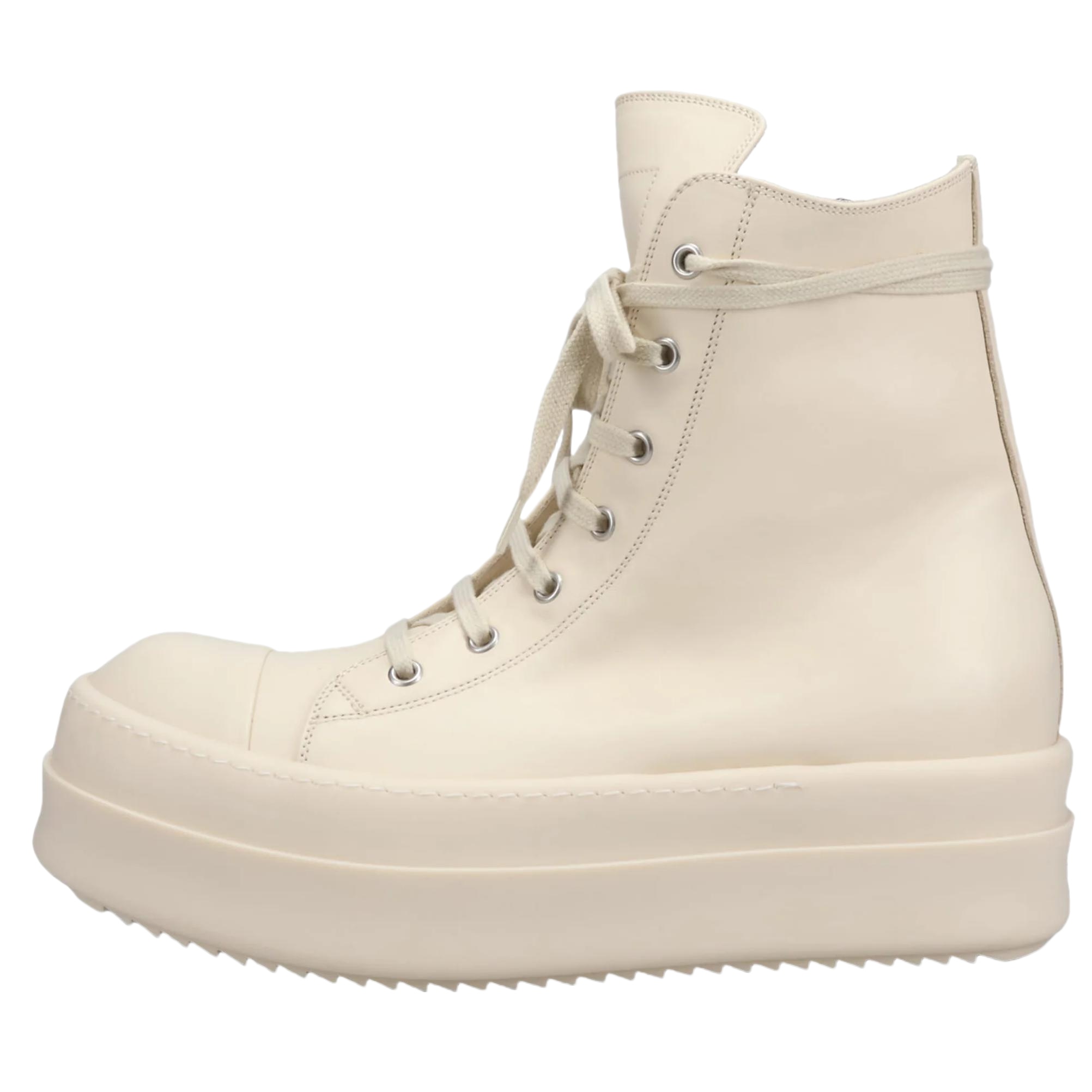 RICK OWENS Высокие скейтерские кеды мужские белые RO
RICK OWENS Высокие скейтерские кеды мужские белые RO