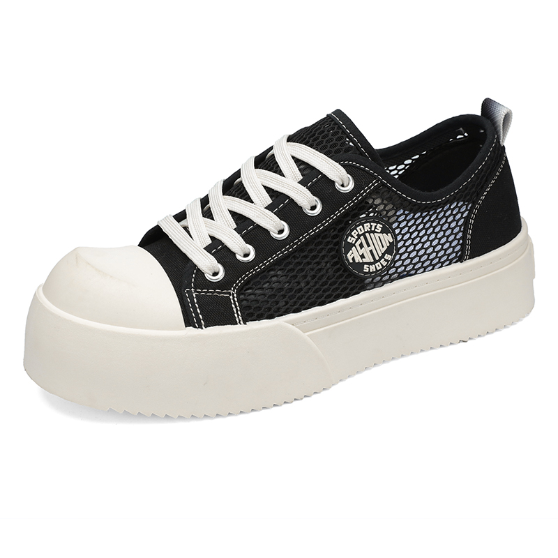 SHOUBA Мужские лоу-топ скейтборд кроссовки черные, цвет Black
SHOUBA Мужские лоу-топ скейтборд кроссовки черные, цвет Black