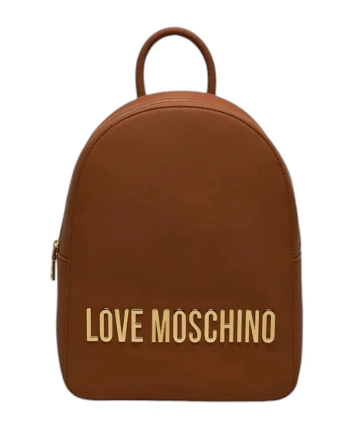 Рюкзак с логотипом и застежкой-молнией Love Moschino, коричневый
Рюкзак с логотипом и застежкой-молнией Love Moschino, коричневый