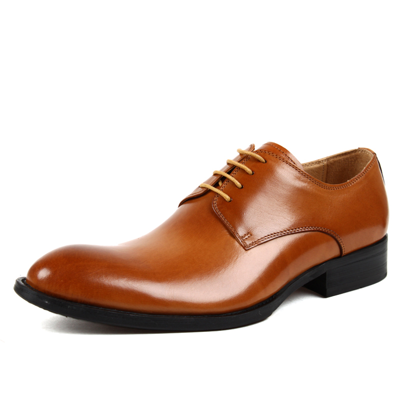 Devanro Мужские туфли для костюма низкие черно-коричневые с желтым, цвет Brown Yellow 
Devanro Мужские туфли для костюма низкие черно-коричневые с желтым, цвет Brown Yellow