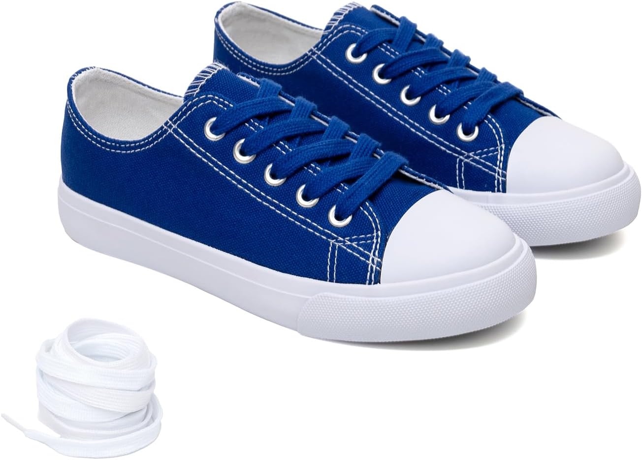 Классические унисекс кеды Fashion Supply с низким верхом из ткани - повседневная обувь на шнуровке для мальчиков, девочек и малышей с резиновой подошвой, включают дополнительные белые шнурки The Fashion Supply
Классические унисекс кеды Fashion Supply с низким верхом из ткани - повседневная обувь на шнуровке для мальчиков, девочек и малышей с резиновой подошвой, включают дополнительные белые шнурки The Fashion Supply