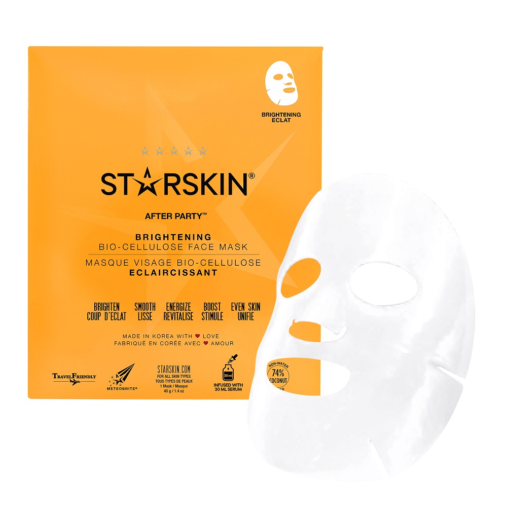 Маска для лица из кокоса и биоцеллюлозы, придающая сияние after party brightening bio-cellulose face mask Starskin, количество 1 шт.
Маска для лица из кокоса и биоцеллюлозы, придающая сияние after party brightening bio-cellulose face mask Starskin, количество 1 шт.