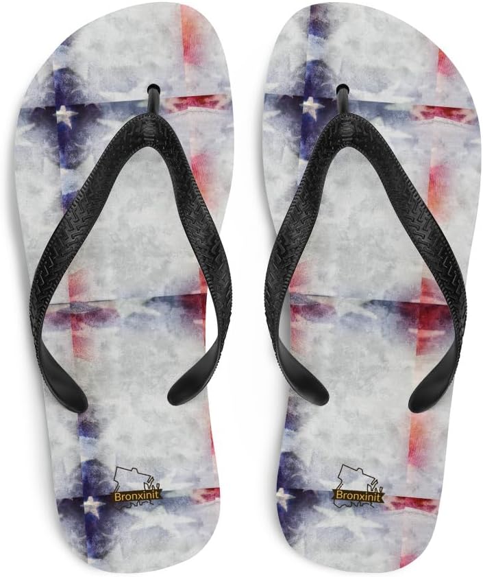 Шлепанцы с американским флагом в красно-бело-синих цветах Generic
Шлепанцы с американским флагом в красно-бело-синих цветах Generic