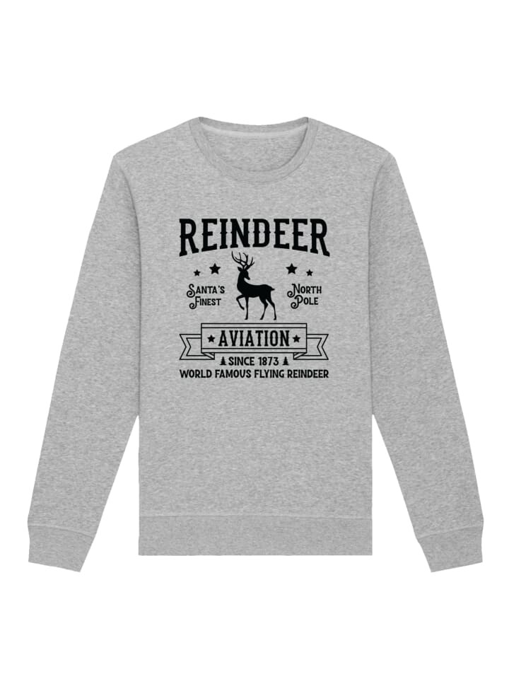 Толстовка F4NT4STIC Sweatshirt Weihnachten Reindeer Aviation Retro Sign, пятнистый серый
Толстовка F4NT4STIC Sweatshirt Weihnachten Reindeer Aviation Retro Sign, пятнистый серый