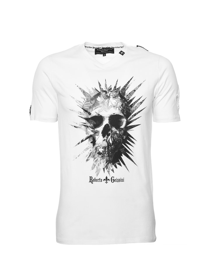 Футболка с шипами белая Roberto Geissini, Белый, Футболка с шипами белая Roberto Geissini
Футболка с шипами белая Roberto Geissini, Белый, Футболка с шипами белая Roberto Geissini