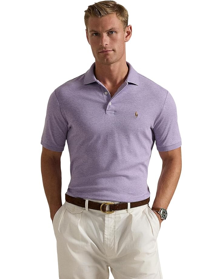 Поло Polo Ralph Lauren Short Sleeve Solid KC Soft Touch - Classic, цвет Amethyst Heather
Поло Polo Ralph Lauren Short Sleeve Solid KC Soft Touch - Classic, цвет Amethyst Heather