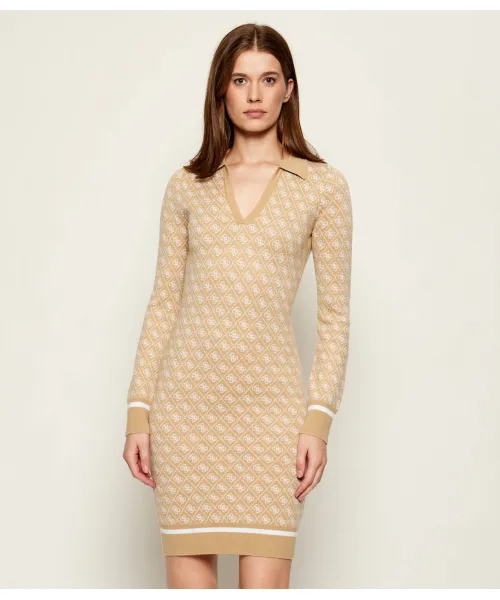 Платье Обри Guess Jeans, бежевый
Платье Обри Guess Jeans, бежевый