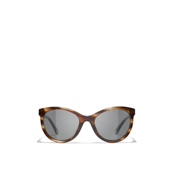 Солнцезащитные очки Pantos-Frame Chanel, коричневый
Солнцезащитные очки Pantos-Frame Chanel, коричневый