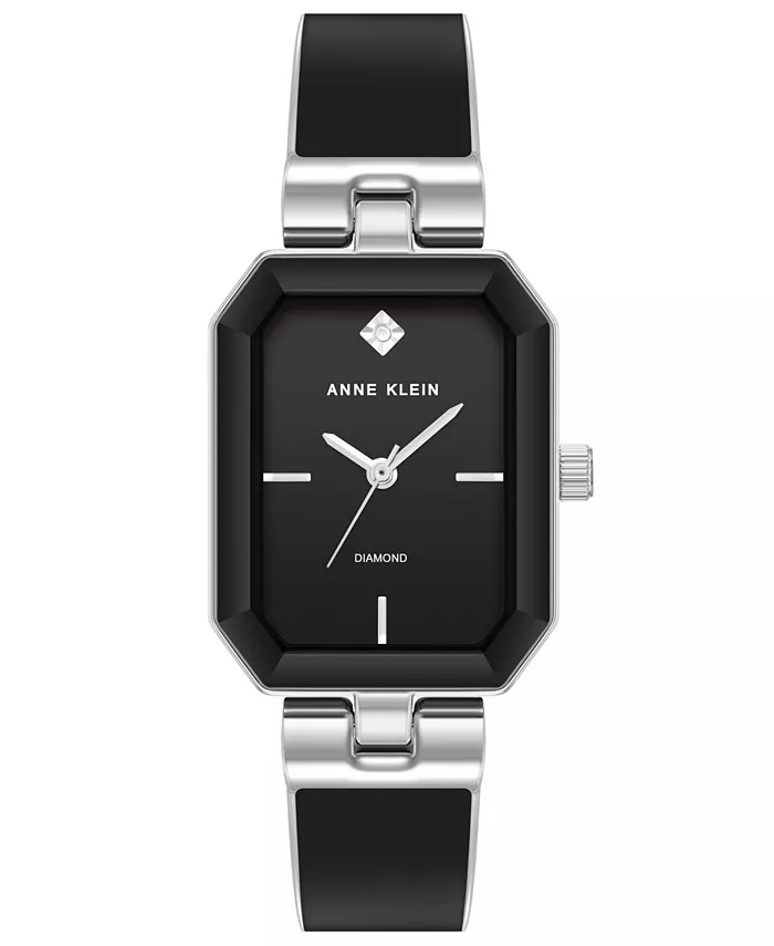 Женские кварцевые часы-браслет с эмалью и сплавом, 24 мм x 37,5 мм Anne Klein, мультиколор 
Женские кварцевые часы-браслет с эмалью и сплавом, 24 мм x 37,5 мм Anne Klein, мультиколор