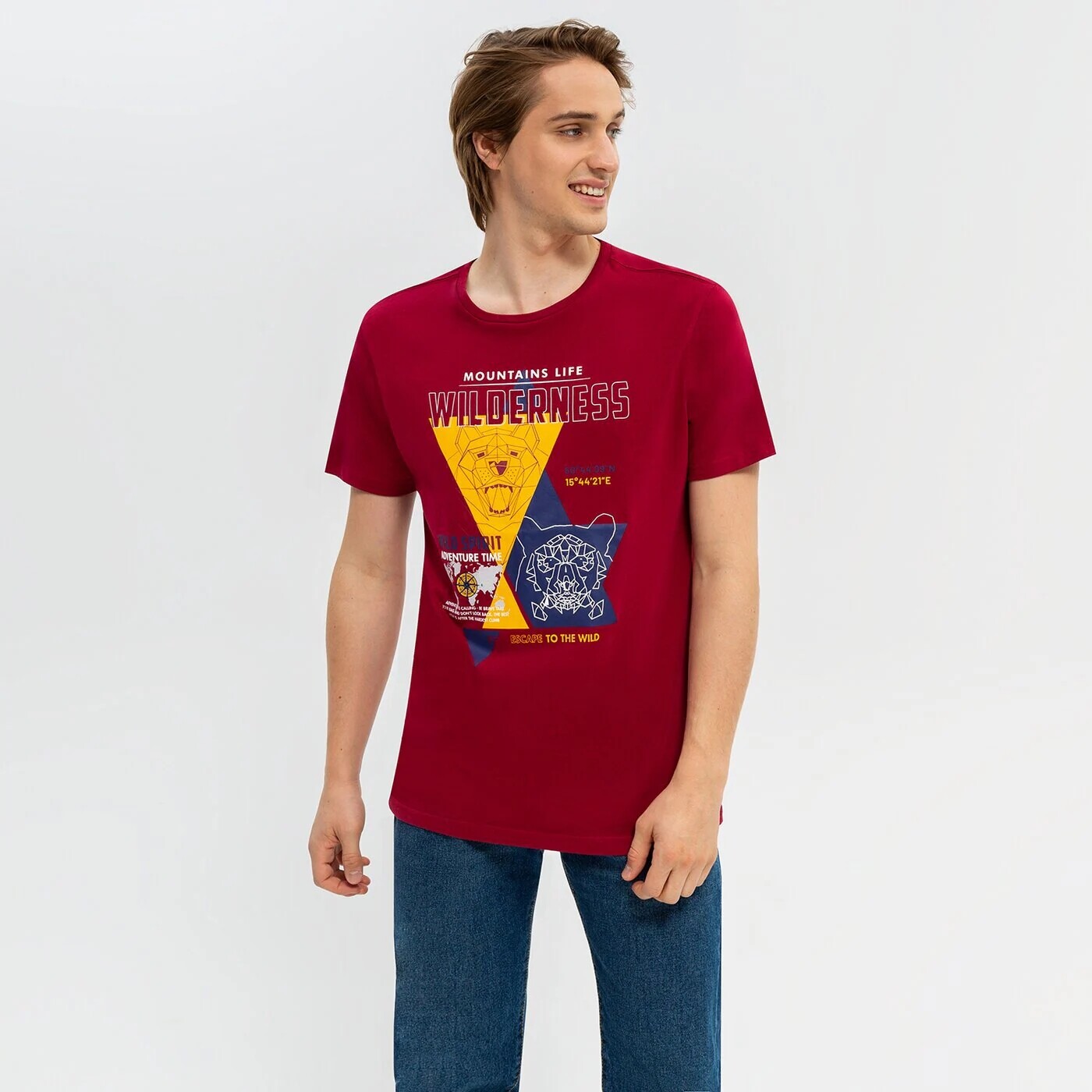 Футболка Up8 Ameca, бордовый
Футболка Up8 Ameca, бордовый