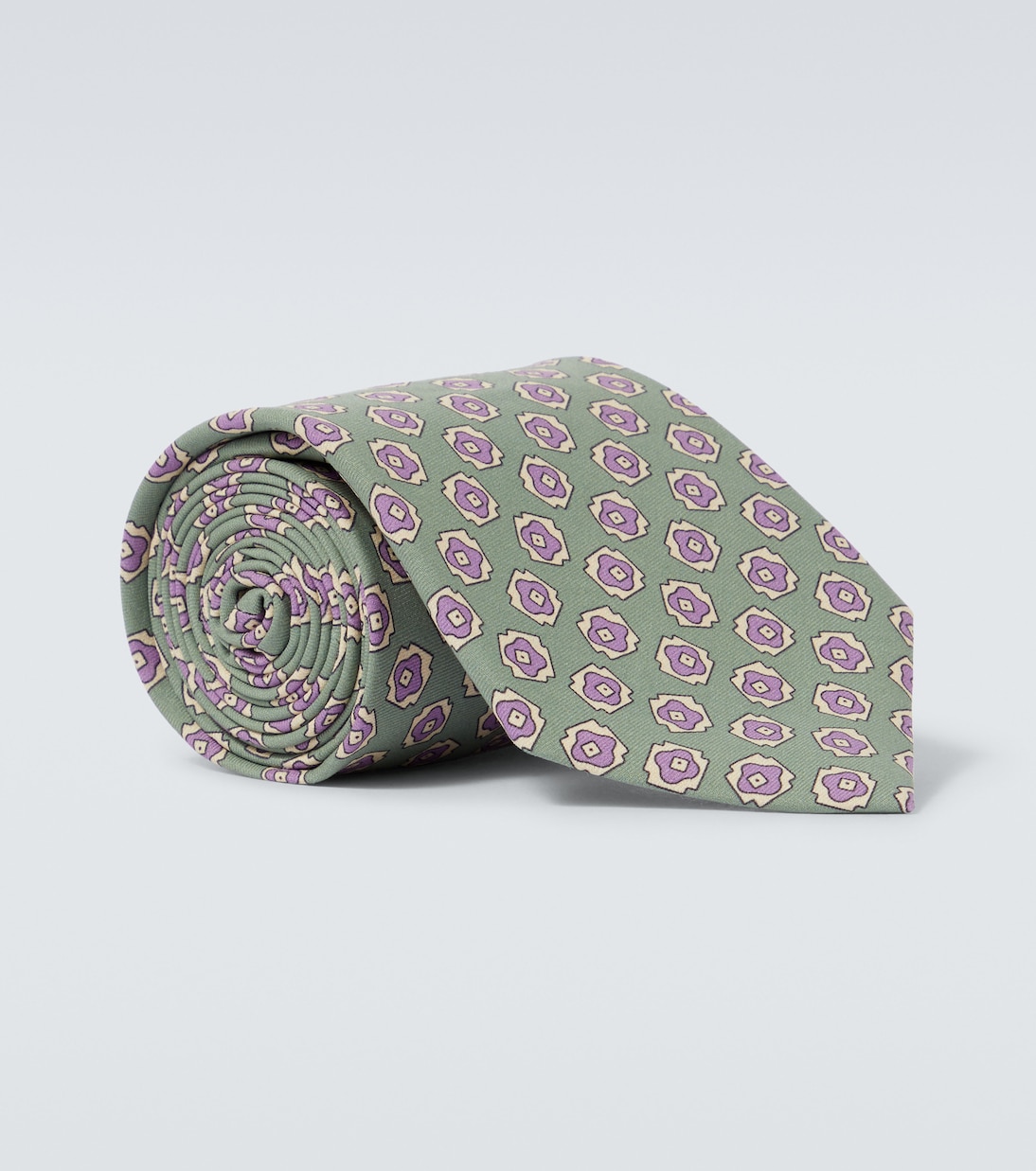 Шелковый галстук с принтом Polo Ralph Lauren, зеленый
Шелковый галстук с принтом Polo Ralph Lauren, зеленый