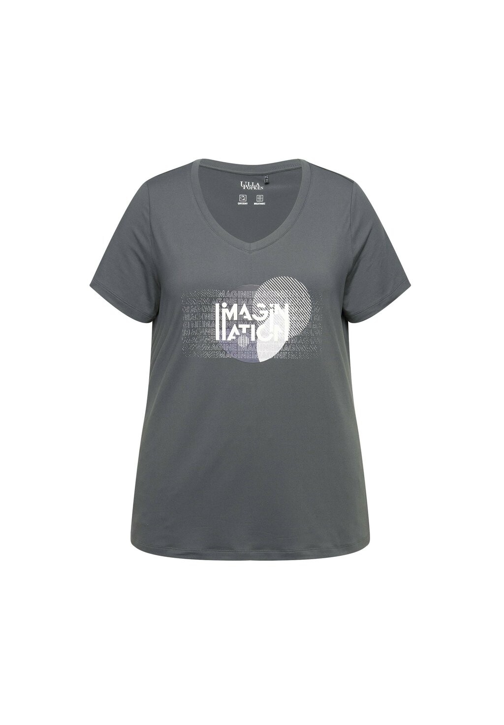 Футболка с принтом IMAGINATION GRAPHIC Ulla Popken, темно-серый
Футболка с принтом IMAGINATION GRAPHIC Ulla Popken, темно-серый