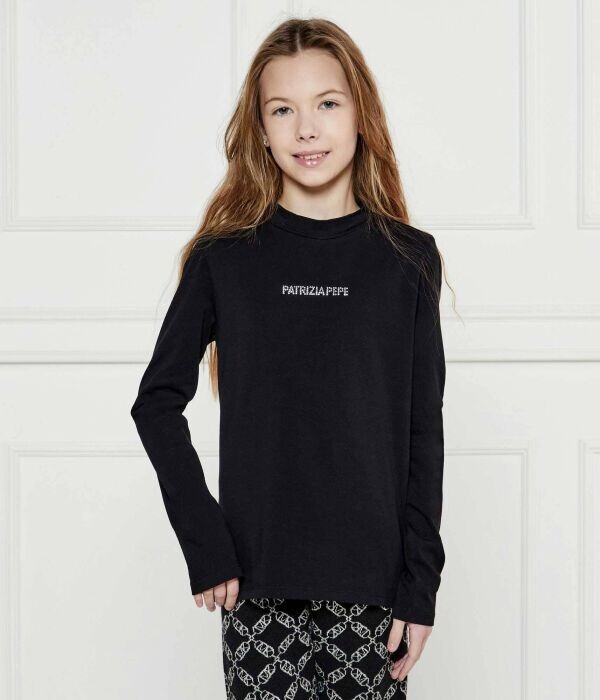 Водолазка детская Patrizia Pepe с длинными рукавами, черный
Водолазка детская Patrizia Pepe с длинными рукавами, черный