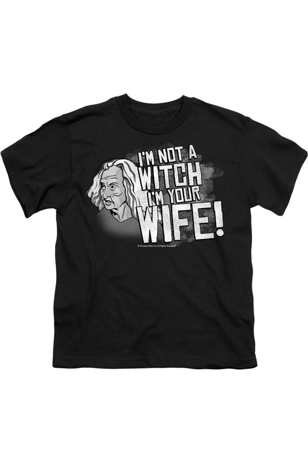 Футболка с коротким рукавом "Принцесса-невеста - не ведьма" для детей Gildan, черный
Футболка с коротким рукавом "Принцесса-невеста - не ведьма" для детей Gildan, черный