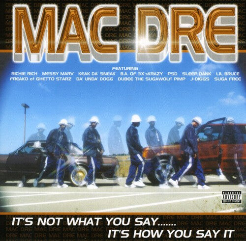 CD диск Mac Dre: It's Not What You Say It's How You Say It
CD диск Mac Dre: It's Not What You Say It's How You Say It