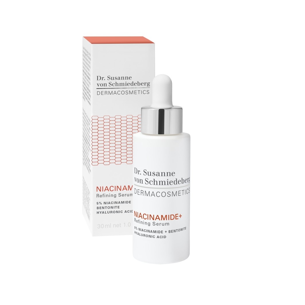 Сыворотка для лица niacinamide+ refining serum Dr Susanne Von Schmiedeberg, объем 30 мл
Сыворотка для лица niacinamide+ refining serum Dr Susanne Von Schmiedeberg, объем 30 мл