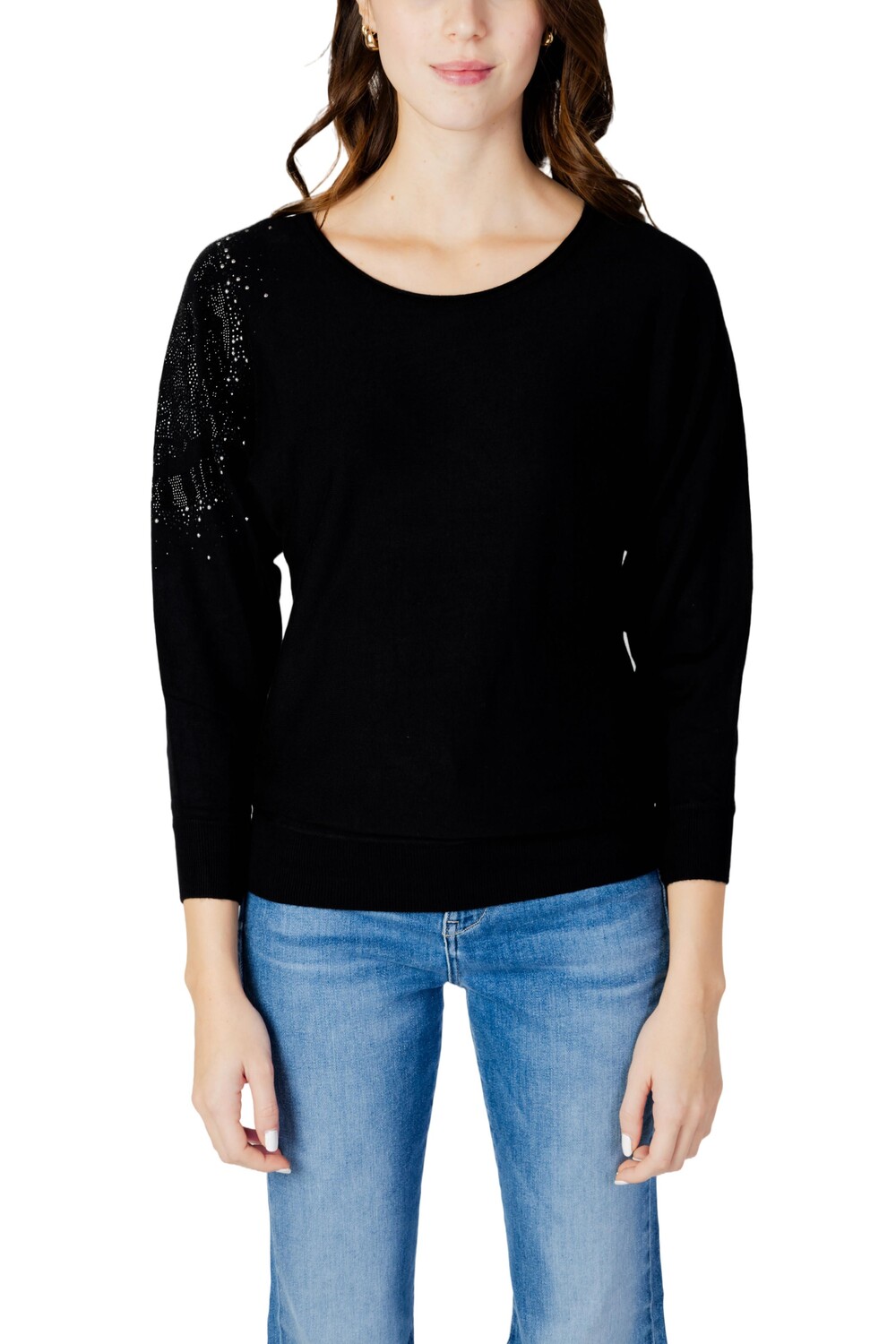 Джемпер Guess с вышивкой, черный
Джемпер Guess с вышивкой, черный