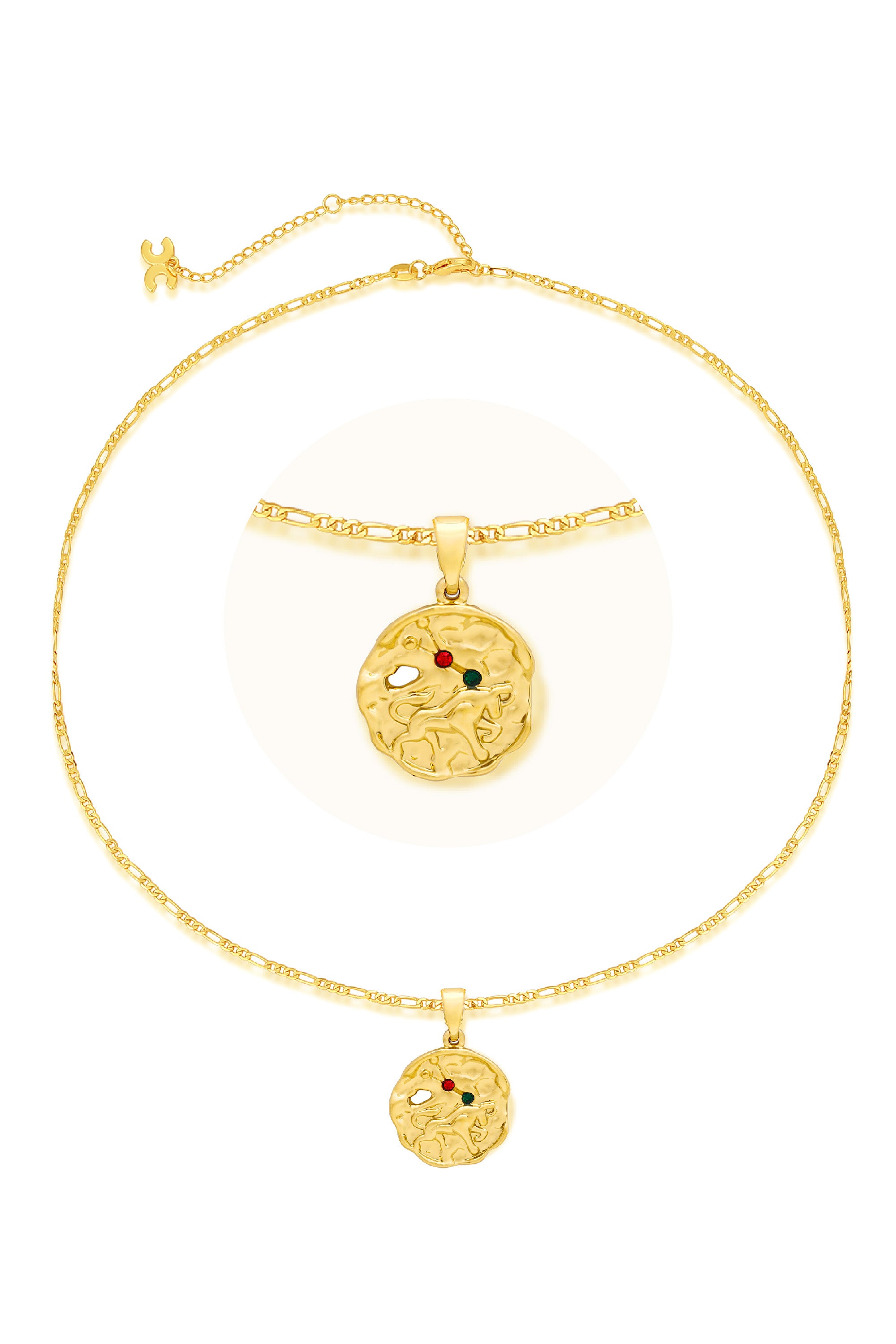 Комплект из золотого скульптурного кулона со знаком зодиака - Овен Classicharms, Taurus
Комплект из золотого скульптурного кулона со знаком зодиака - Овен Classicharms, Taurus