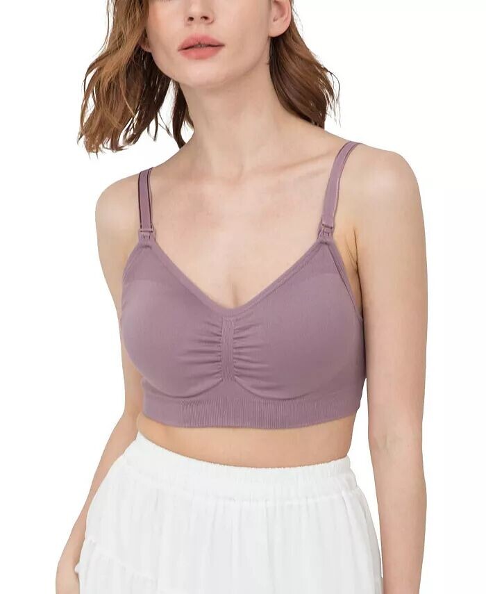 Maternity Jade - бесшовный бюстгальтер для кормления Modern Eternity Maternity, фиолетовый
Maternity Jade - бесшовный бюстгальтер для кормления Modern Eternity Maternity, фиолетовый