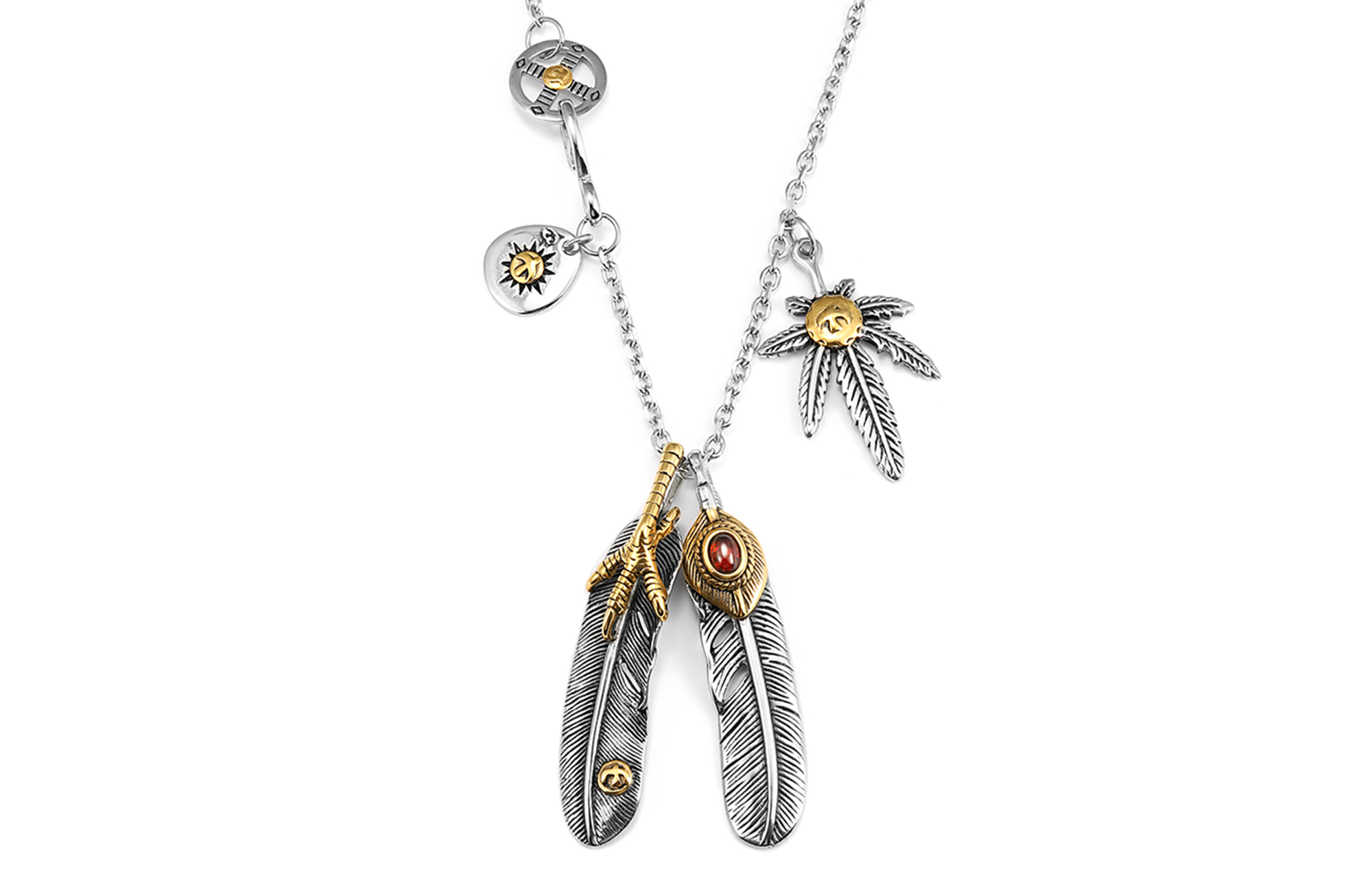 Титановая стальная цепь унисекс Zeroline, Style E
Титановая стальная цепь унисекс Zeroline, Style E