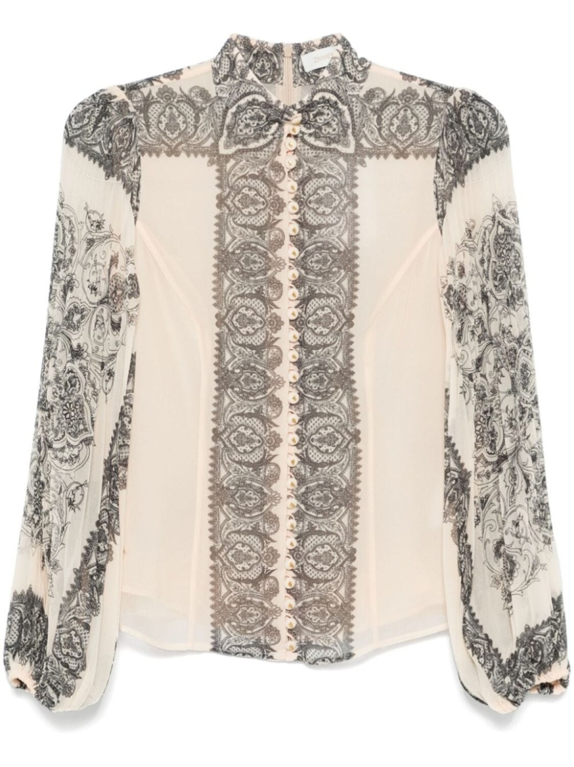 ZIMMERMANN блузка Sunray со складками, нейтральный цвет
ZIMMERMANN блузка Sunray со складками, нейтральный цвет