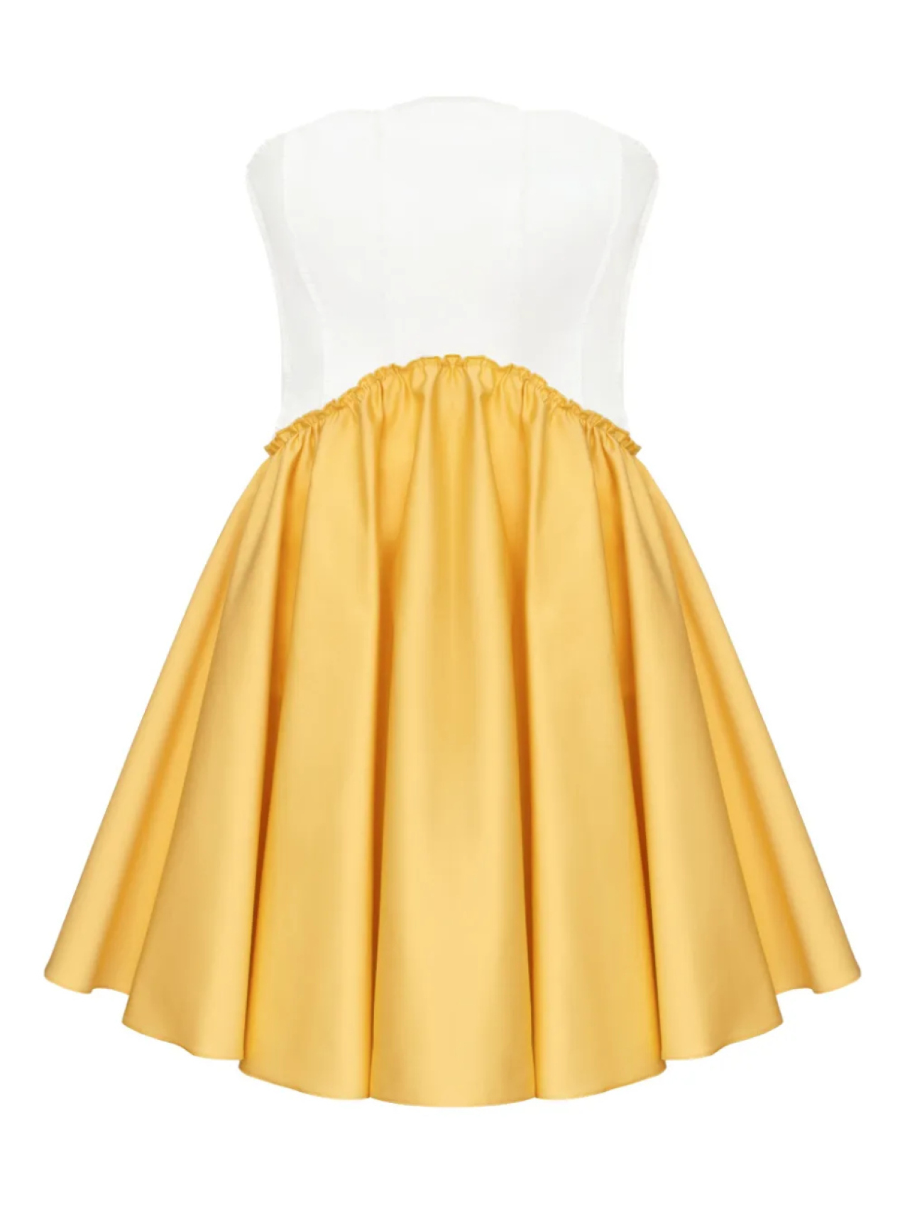 POST MERIDIEM платье мини со складками, желтый
POST MERIDIEM платье мини со складками, желтый