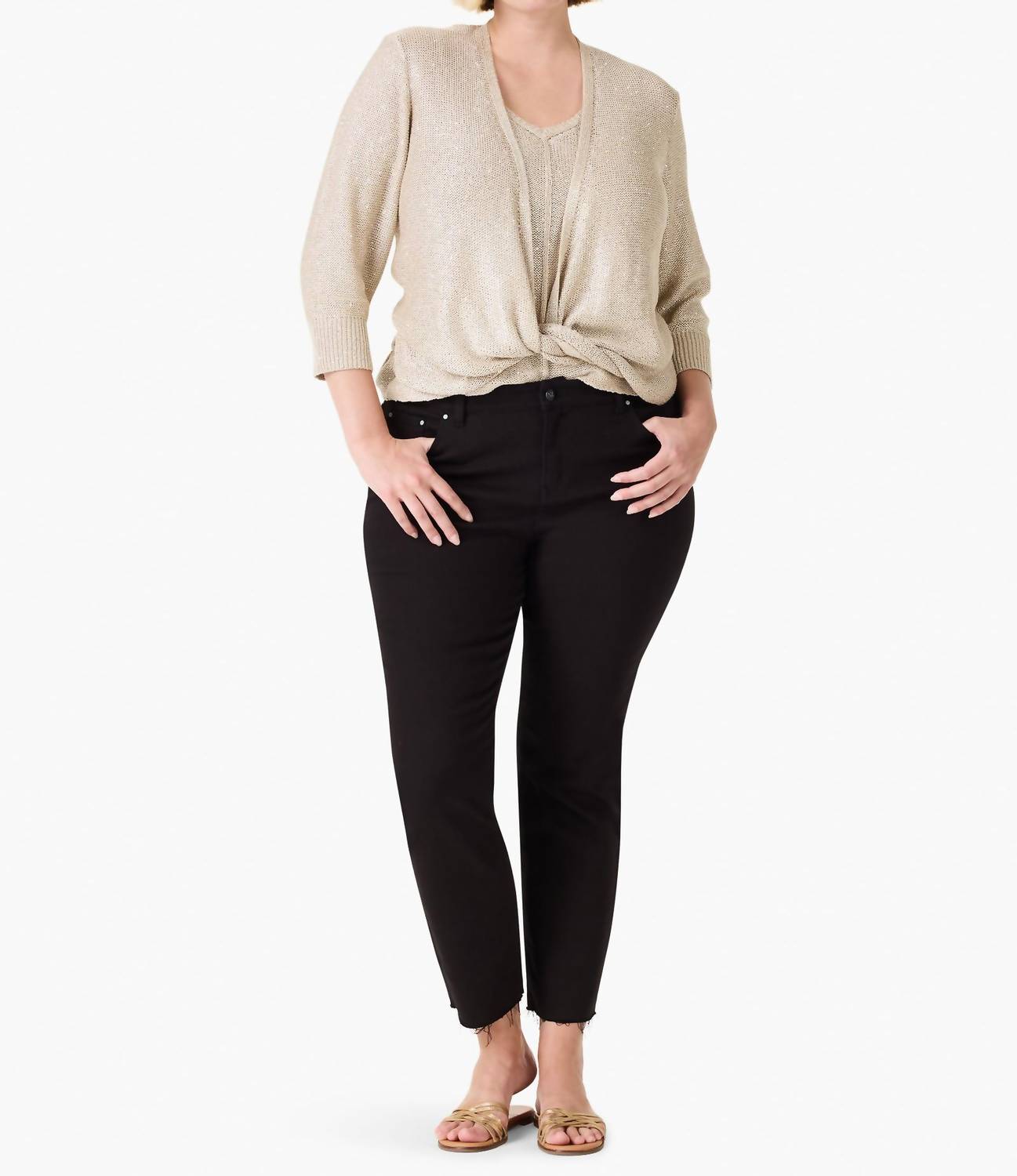 Нежный мерцающий кардиган на 4 пуговицах в цвете коричневый рис Nic + Zoe
Нежный мерцающий кардиган на 4 пуговицах в цвете коричневый рис Nic + Zoe