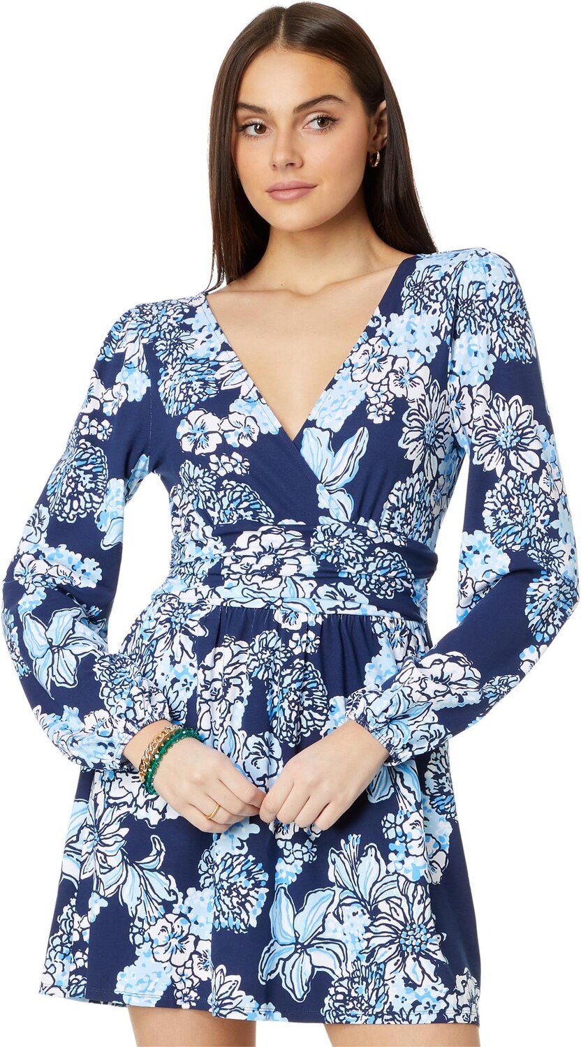Платье Lilly Pulitzer Riza Long-Sleeved Romper, цвет Low Tide Navy Bouquet All Day
Платье Lilly Pulitzer Riza Long-Sleeved Romper, цвет Low Tide Navy Bouquet All Day